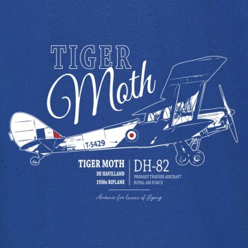 Polo britský dvojplošník DE HAVILLAND TIGER MOTH