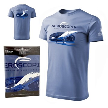 Tričko lietadla Concorde AEROSCOPIA