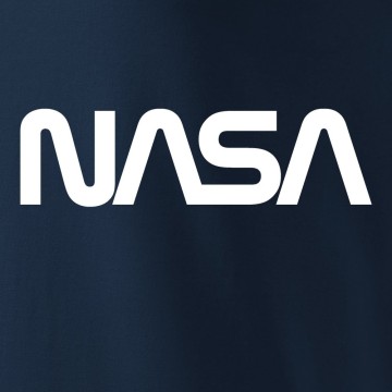Tričko logo NASA BLUE