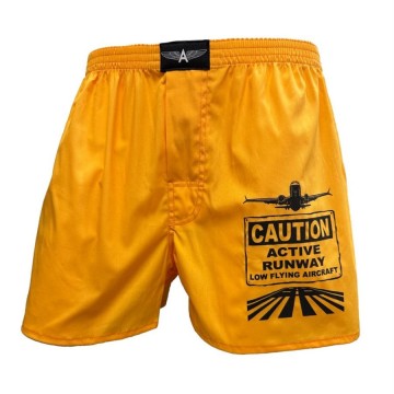 ANTONIO Pilot boxerky ACTIVE RUNWAY žlté