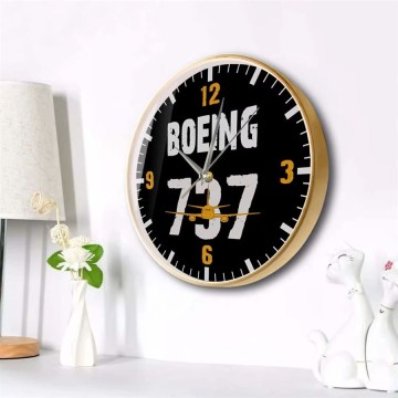 Nástenné hodiny Boeing 737