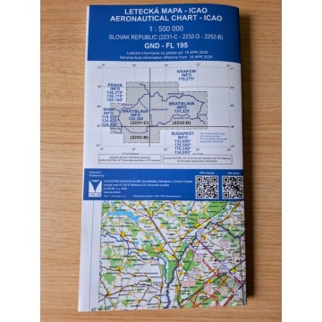 Mapa ICAO SK 2026