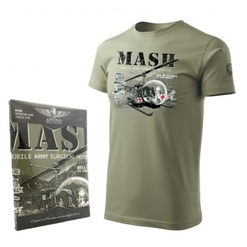 Tričko s vrtuľníkom BELL H-13 MASH