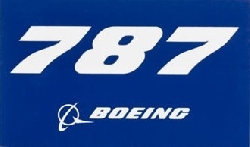 Nálepka Boeing 787