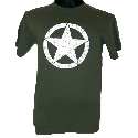 Tričko USA white star