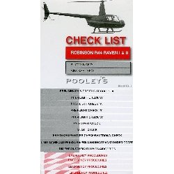 Pooleys Robinson R44 Raven checklist