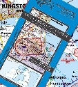 Anglicko Centrum VFR Letecká mapa - ICAO 500k