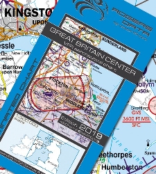 Anglicko Centrum VFR Letecká mapa - ICAO 500k