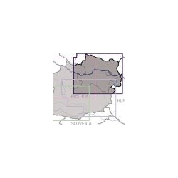 Letecká mapa Dolného Rakúska a Viedne - mapa ICAO 200k 2019-0