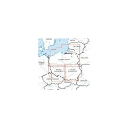 Poľsko Juhovýchod VFR Letecká mapa - ICAO 500k 2022-2