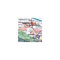 Slovakia Letecká mapa VFR - ICAO 500k 2022-3