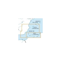 Španielsko Letecká mapa juhovýchod VFR - ICAO 500k 2020-0