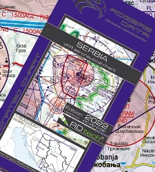 Srbsko VFR ICAO Chart 2023