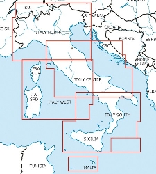 VFR letecká mapa Taliansko (sever) 2022-0