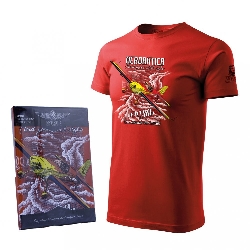 Tričko s akrobatickým špeciálom EXTRA 300 RED